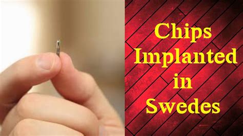 swedish microchip chipping